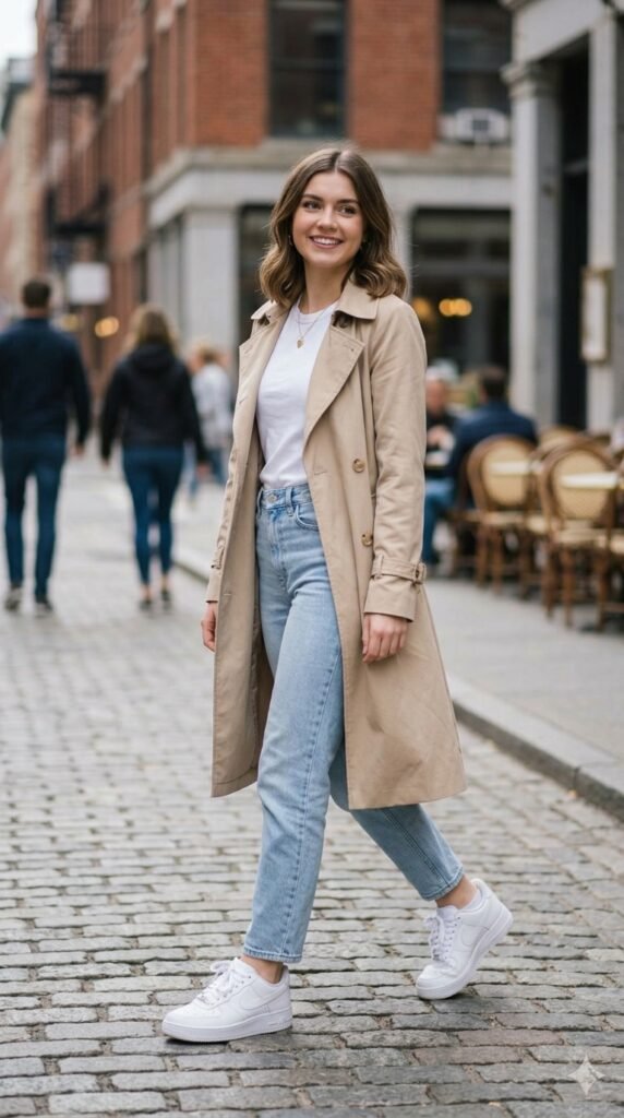 Portrait fashion photo 916 a young woman walking o c87e820453